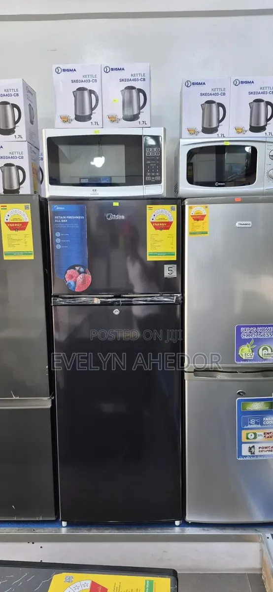 Super Quality Midea Top Freezer 204littes Black Colour for Sale · Photo 1