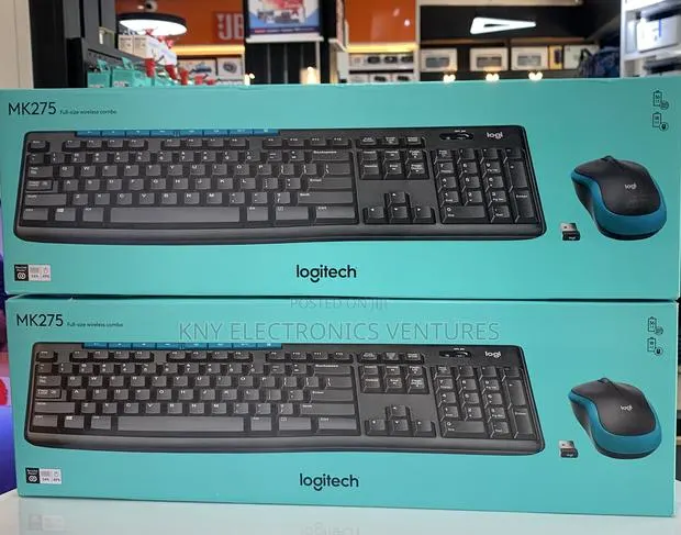 Logitech Mk275 Wireless Keyboard and Mouse · Photo 1