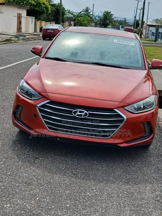 Hyundai Elantra ECO Sedan FWD (1.4L 4cyl 7A) 2017 Orange · Photo 1