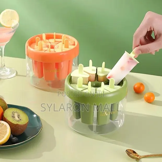 Multi-Cavity Popsicle Mold Kit With Storage Base · Photo 1