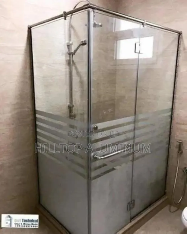 Shower Glass Door Installation · Photo 1
