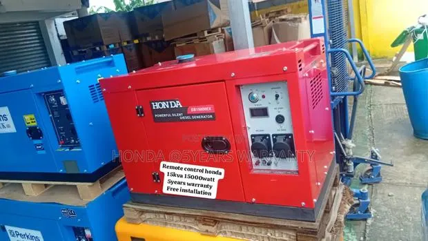 Customizable Honda Generator 15kva 15000wax Diesel Honda · Photo 1