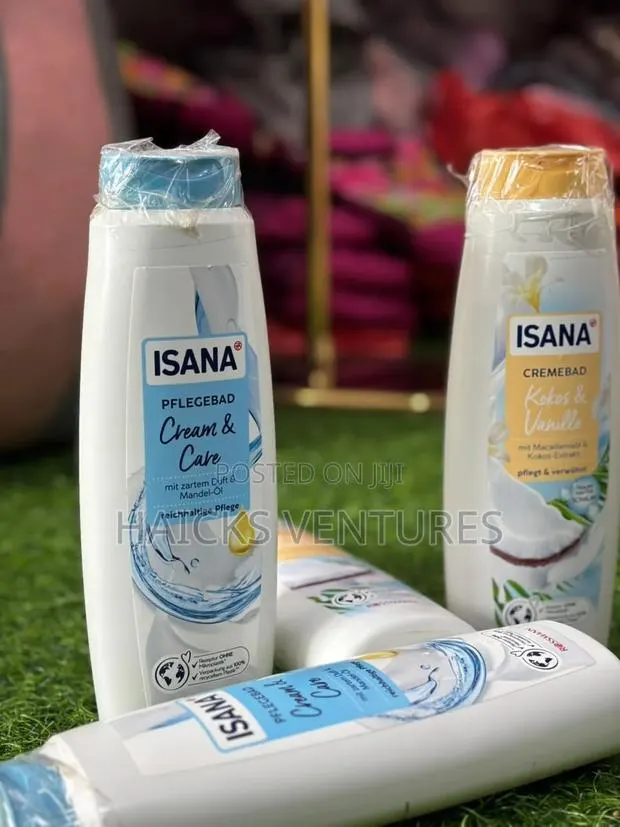 ISANA Pflegebad Cream Care 750ml Rich Bath Care With Almond Oil · Photo 1