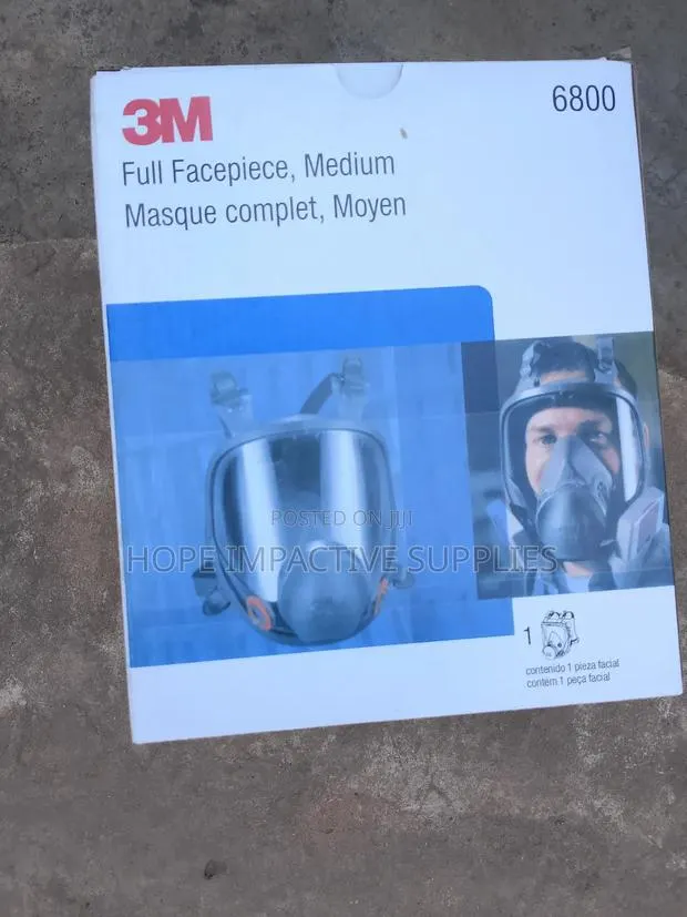 3m (6800) Full Face, Medium Mask Complete Moyen · Photo 1