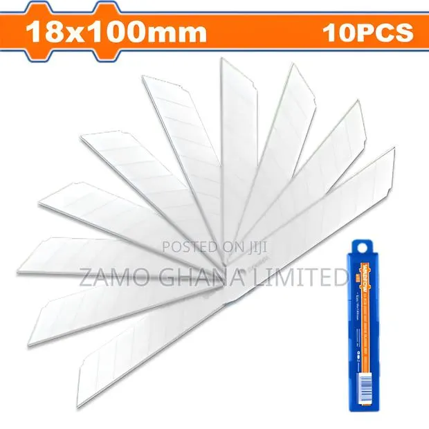 10 PCS Snap-Off Knife Blades Set - Wmk1k18 · Photo 1