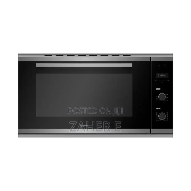Midea 90cm Built-in Oven Black Glass 93M90D0 · Photo 1