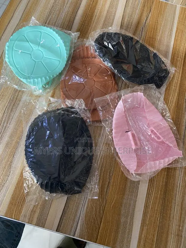 Reusable Silicone Air Fryer Liners - Non-Stick Pot · Photo 1