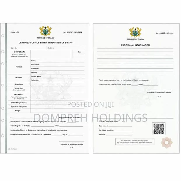 Birth Certificate Application Renewals · Photo 1