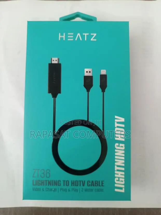 Newly Arrived Lightening To Hdtv Heatz Zt36 Cable · Photo 1