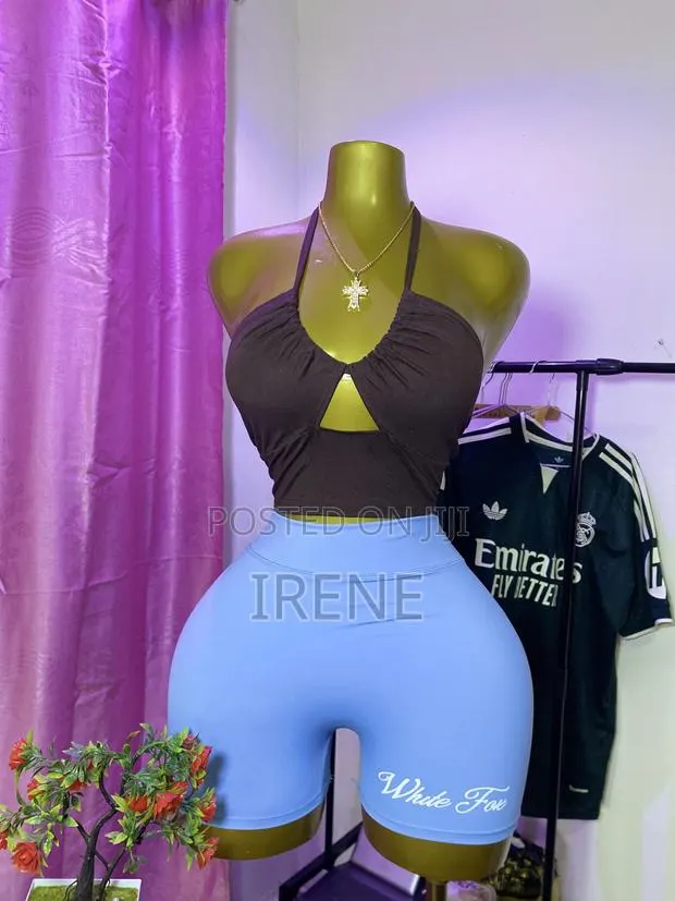 Brand New SHEIN Sexy Biker Shorts and Crop Tops-All Sizes Available · Photo 1