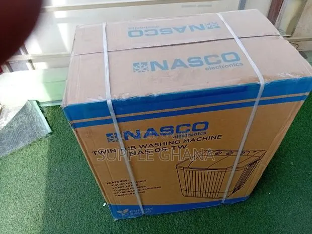 Nasco 5kg Twin Tub Washing Machine – Double Action, Maximum Freshness · Photo 1