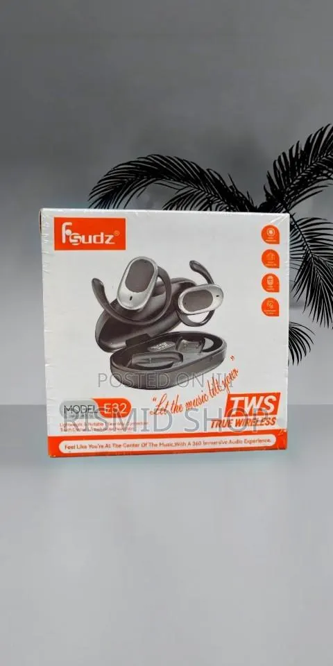 Fsudz E32 in-Ear True Wireless Earbuds · Photo 1