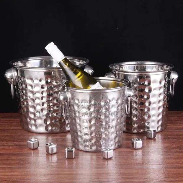 Stainless Steel Champagne Bucket Medium Small · Photo 1