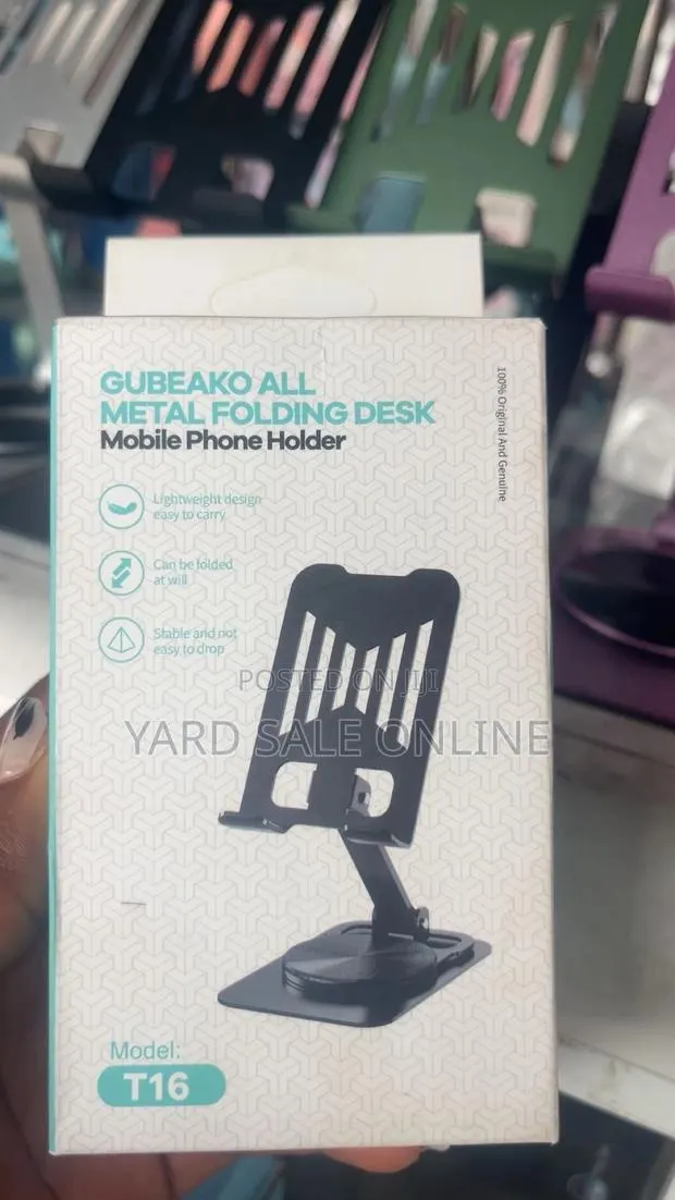 Metal Folding Desk Mobile Phone Holder · Photo 1