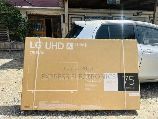 Newly Sealed in Box Uhd Smart Glossy Slim 75”Ur78003 · Photo 1
