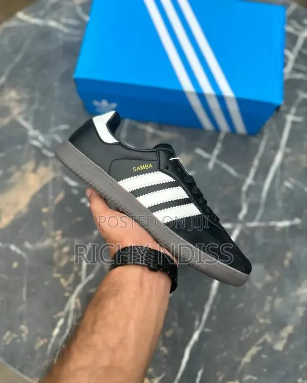 Adidas Samba Og "Cloud White/Core Black/Clear Granite" Sneakers · Photo 1