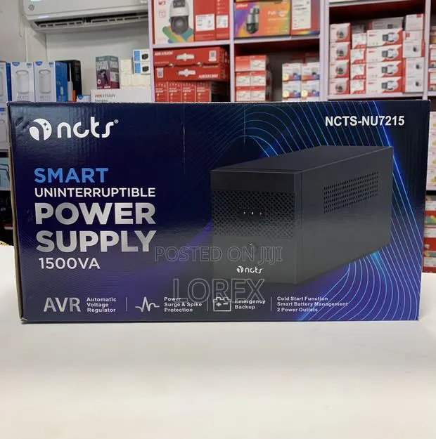 NCTS Smart Line Interactive Ups Nu7215 1500va 900 Watt · Photo 1