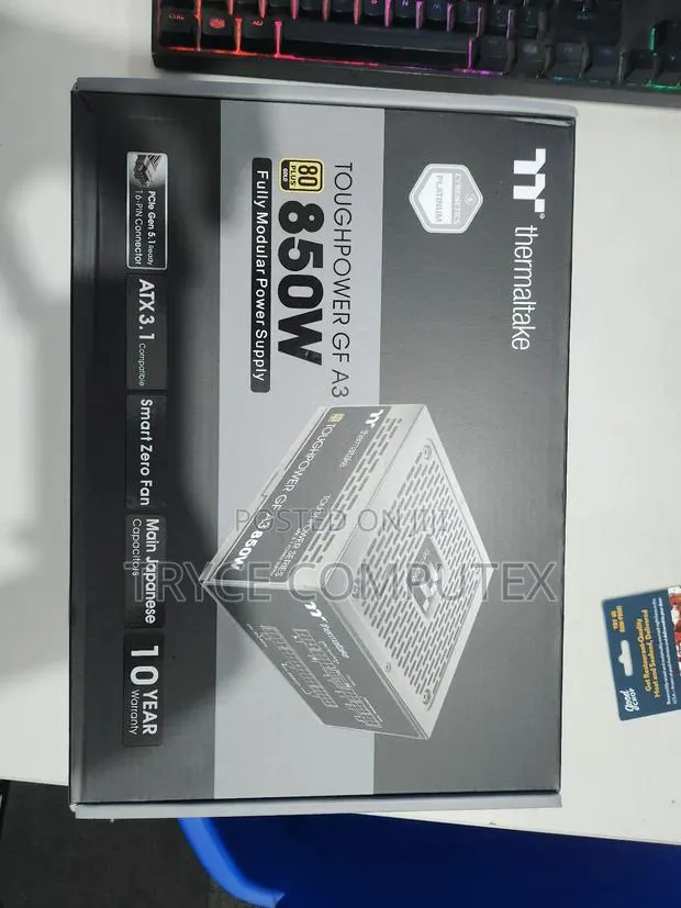 850watt Gold Power Supply Thermaltake Gfa A3 · Photo 1