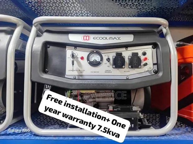 Energydrive 7.5kva Ecoolmax Petrol Generator Petrol Engine · Photo 1