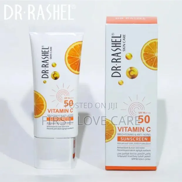 Dr Rashel SPF 50 P+ Vitamin C Brightening Anti - Aging Sunscreen · Photo 1