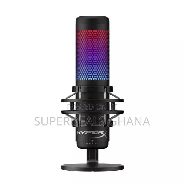 Hyperx Quadcast S Rgb Usb Microphone - Black & Brand New · Photo 1