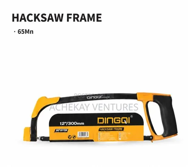 Dingqi 12" Hacksaw Frame – Heavy Duty Hand Saw · Photo 1