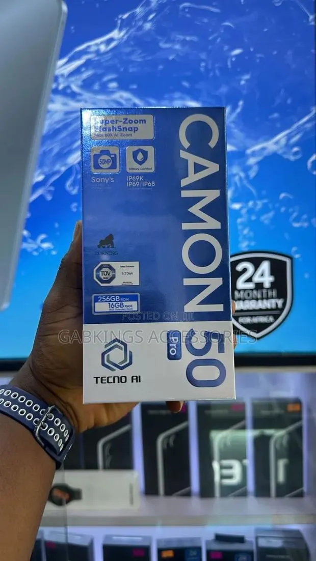 New Tecno Camon 50 Pro 256 GB · Photo 1