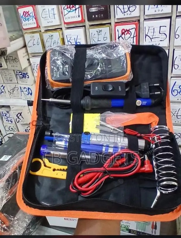 Aida Soldering Kit in Case (A-806+) · Photo 1