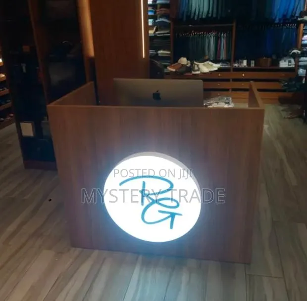 Front Desk 3d Signage With Light · Photo 1