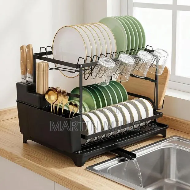 Stainless Steel Dish Rack · Photo 1