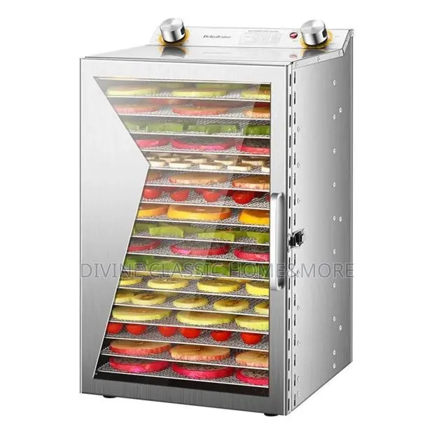 Stainless Steel 18trays Fruits, Vegetables/ Herbs Dryer (Dehydrator) · Photo 1