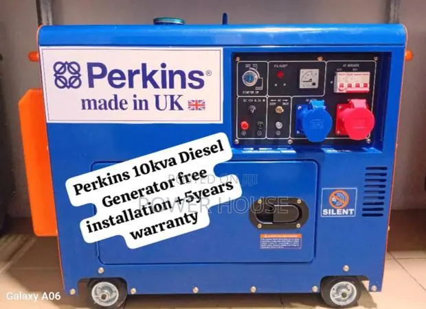 Destiny Spinner Perkins Diesel Generator 10kva Silent · Photo 1