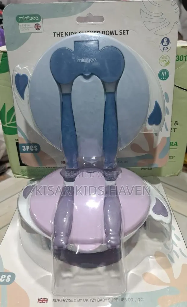 Minitree Kids Sucker Bowl Set With Spoon 6months to 2 Years · Photo 1