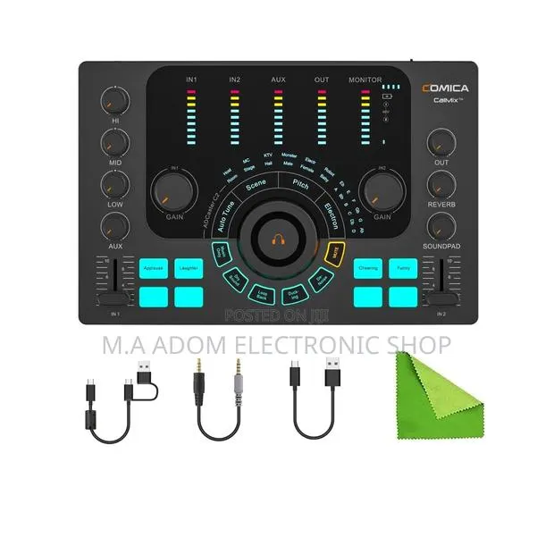Comica Professional Podcast Live Streaming Audio Interface · Photo 1