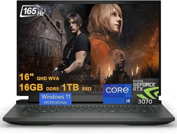 New Laptop Dell G16 7620 16GB Intel Core i9 SSD 1T · Photo 1