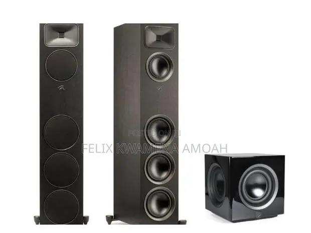 Martin Logan High End Tower Speakers With Abyss 8" Powerful Subwoofer · Photo 1