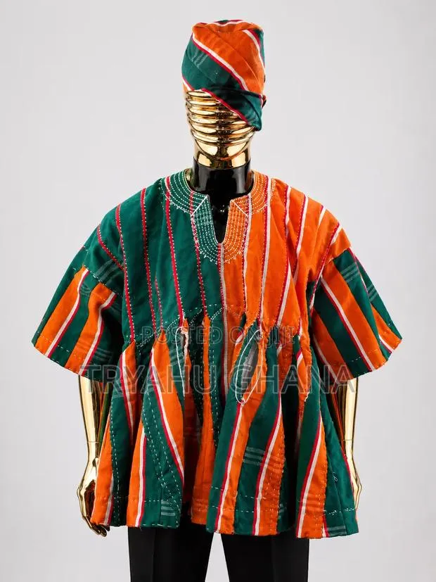 Authentic Northern Ghana Handweaving Smocks Online at Tryahu Best Price · Photo 1