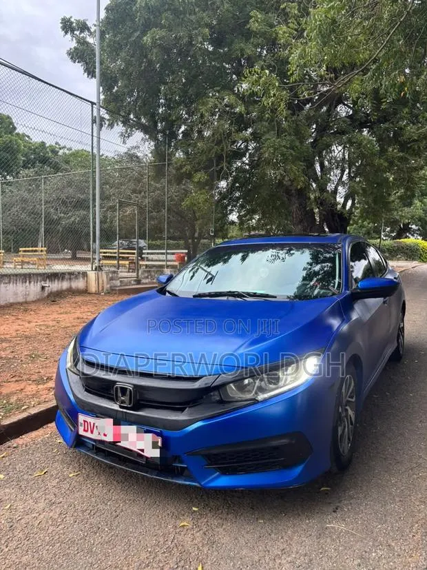 Honda Civic 2018 Blue · Photo 1