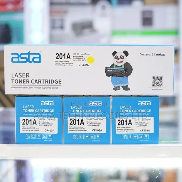 Asta Universal Laser Toner Cartridge 201a (Cf400a) / Crg- · Photo 1