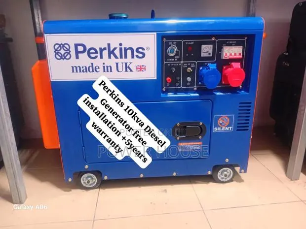 Vox Machine Perkins Generator Diesel 10kva Silent · Photo 1