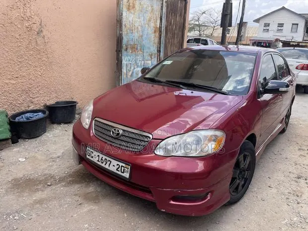 Toyota Corolla S 2007 Red · Photo 1