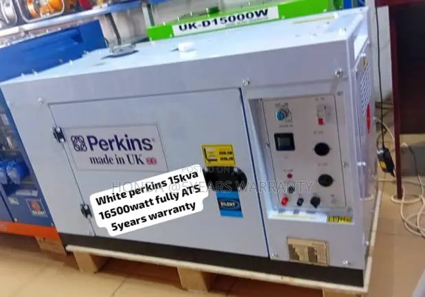 Single Phase Perkins 15kva 16500watt Fully Ats Generator · Photo 1