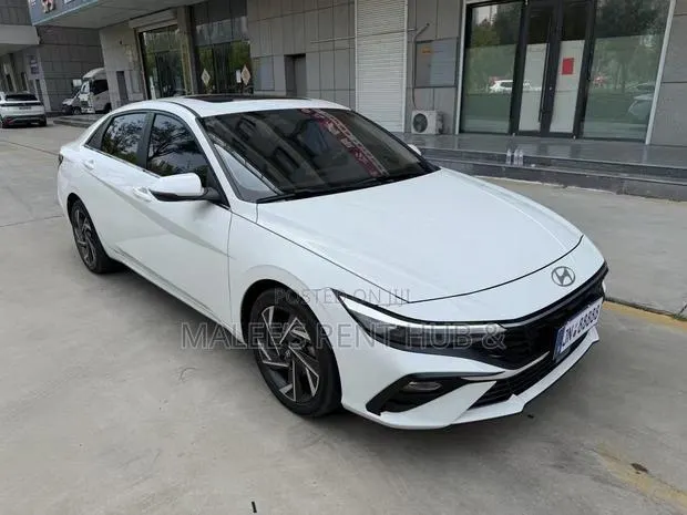 Hyundai Elantra SEL 2024 White · Photo 1