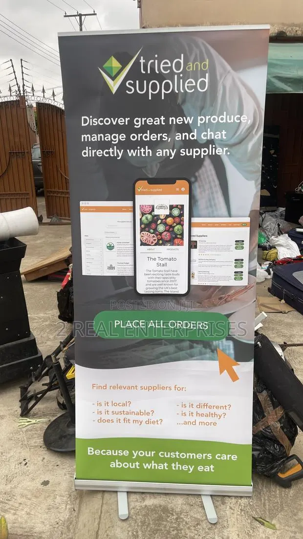 Pull Banner for Sale 200 X 80cm · Photo 1