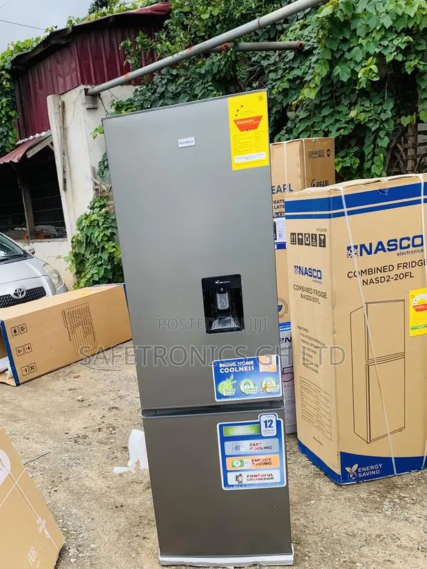Authentic Grey Nasco 268 LTRS Bottom Mount Refrigerator-Nasd2-36 · Photo 1
