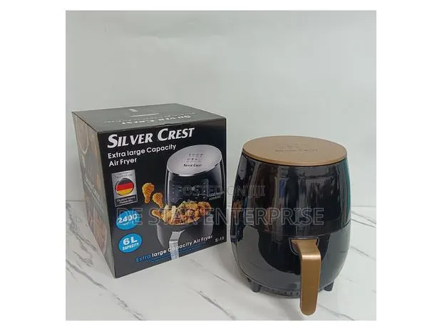 Affordable Smart Black 6l Silver Crest Air Fryer · Photo 1