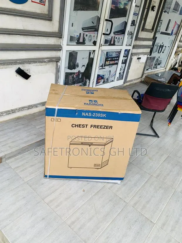 Kindly Check Nasco 198ltrs Chest Freezer Nas-230sk · Photo 1