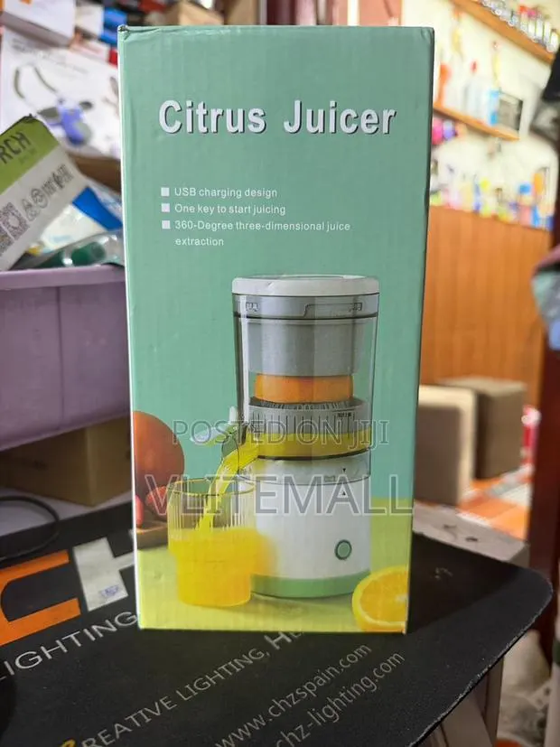 Portable Usb Rechargeable Mus Juicrini Citr a Greeen White . · Photo 1