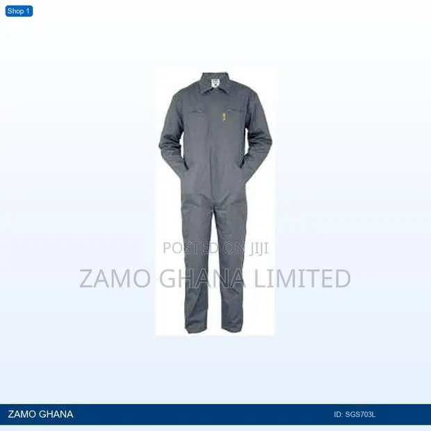 Complete Coverall Grey L Body - Sgs703l · Photo 1