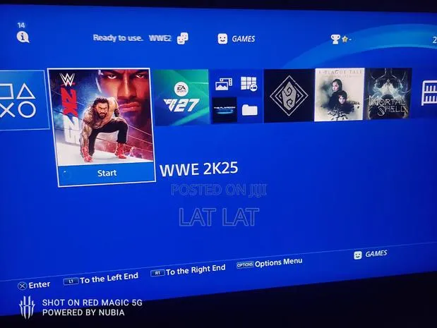 PS4 Standard With 7 Games FC 27 Installed